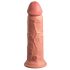 Dildo Realistico King Cock Elite 8 con Ventosa (20cm) - Color Carne 