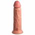 Dildo Realistico King Cock Elite 8 con Ventosa (20cm) - Color Carne 