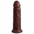 Dildo realistico con ventosa King Cock Elite 8 (20cm) - marrone 