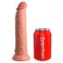 Dildo Realistico King Cock Elite con Ventosa (23cm) - Color Carne 