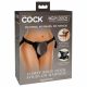 Slip Imbottito Comfy Docking Elite di King Cock per Dildo con Attacco (marrone) 