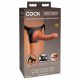 Re Leone Elite Comfy - Dildo Indossabile con Imbracatura (Colore Naturale Scuro) 