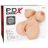 PDX Big Titty - torso realistico con seno gigante (naturale)