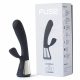 Vibratore Bluetooth Premium con Sensore Speciale e Doppio Motore - Ohmibod Kiiroo con Braccio Clitorideo Smart (Nero) 