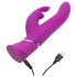 Stimolatore Happyrabbit Power Motion - ricaricabile, impermeabile, con asta clitoridea (viola) 