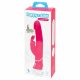 Vibratore Dual Density HappyRabbit con stimolatore clitorideo impermeabile (rosa) 