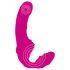 Strepless Strap-On - vibratore indossabile (rosa)