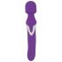 Javida Wand & Pearl - Vibratore 2in1 massaggiante (viola)