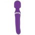 Javida Wand & Pearl - Vibratore 2in1 massaggiante (viola)