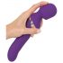 Javida Wand & Pearl - Vibratore 2in1 massaggiante (viola)