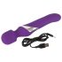 Javida Bacchetta Magica & Perla - Vibratore massaggiatore 2in1 (viola) 