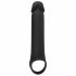 Mantella vibrante wireless per pene Rebel - con batteria (nera) 