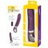 Vibratore Riscaldante Ricaricabile SMILE Soft - Viola
 