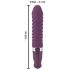 Vibratore Riscaldante Ricaricabile SMILE Soft - Viola
 