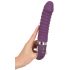 Vibratore Riscaldante Ricaricabile SMILE Soft - Viola
 