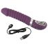 Vibratore Riscaldante Ricaricabile SMILE Soft - Viola
 