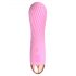 Mini Vibratore Cuties - Ricaricabile, Impermeabile e a Spirale (Rosa) 