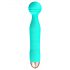 Cuties Mini Wand - vibratore massaggiante ricaricabile e impermeabile (verde)