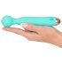 Cuties Mini Wand - vibratore massaggiante ricaricabile e impermeabile (verde)