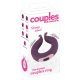 Couples Choice - anello per il pene a batteria con doppio motore (viola) 