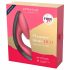 Womanizer Duo - vibratore per il punto G e stimolatore clitorideo impermeabile (corallo) 