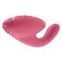 Womanizer Duo - vibratore per il punto G e stimolatore clitorideo impermeabile (corallo) 