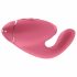 Womanizer Duo - vibratore per il punto G e stimolatore clitorideo impermeabile (corallo) 