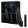 Womanizer Silver Delights - Set vibratore con onde d'aria (nero)