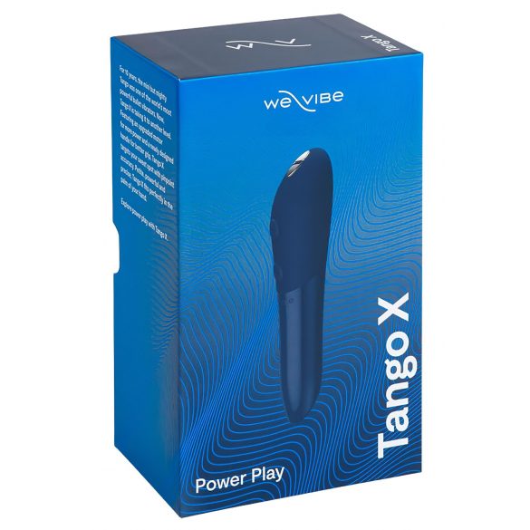 We-Vibe Tango X - vibratore a bacchetta impermeabile (blu reale)