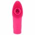 SMILE Licking - vibratore da dito con lingua a onde d'aria ricaricabile (rosa) 