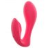 Panty SMILE - vibratore 2in1 ricaricabile e wireless (rosa) 