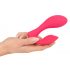 Panty SMILE - vibratore 2in1 ricaricabile e wireless (rosa) 