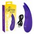 Vibratore per Clitoride Multifunzione SMILE Ricaricabile - Extra Potente (Viola) 