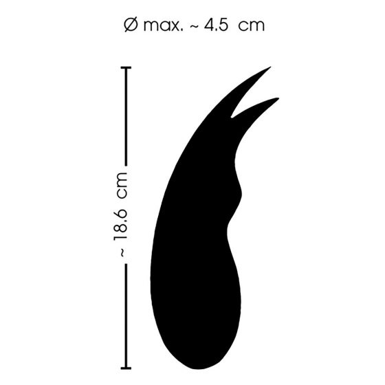 Vibratore per Clitoride Multifunzione SMILE Ricaricabile - Extra Potente (Viola)