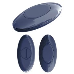   Vibratore Prostata P-Spot Ricaricabile con Radiocomando e Supporto a Ventosa (Blu)