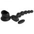 3Some Wall Banger Beads - vibratore prostatico ricaricabile e wireless (nero)