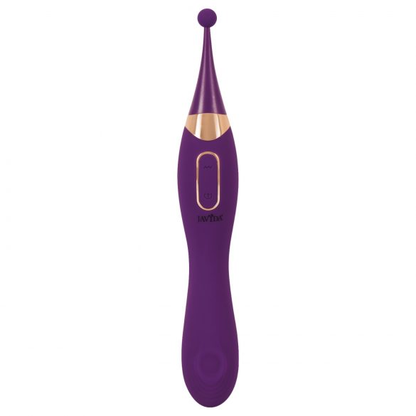 Javida - Set vibratore e stimolatore clitorideo 2 in 1 ricaricabile (viola)