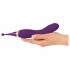 Javida - Set vibratore e stimolatore clitorideo 2in1 ricaricabile (viola) 