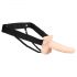 You2Toys Strap-on - vibratore cavo ricaricabile indossabile (naturale)