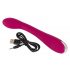 SMILE G-spot - vibratore ricaricabile per punto G con scanalature (viola)