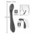 SMILE G-spot - vibratore ricaricabile per punto G con scanalature (viola)