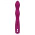 SMILE - Vibratore flessibile con stimolatore A e G-spot (viola)