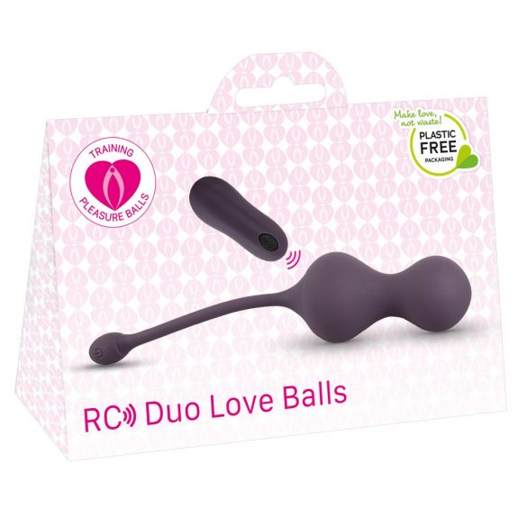 You2Toys Uovo Vibrante Duo RC Ricaricabile - viola 