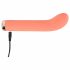 Vibratore per il Punto G ricaricabile mini "Peachy!" di You2Toys (color pesca) 