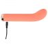 Vibratore per il Punto G ricaricabile mini "Peachy!" di You2Toys (color pesca) 