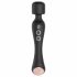 Vibratore Massaggiatore Ricaricabile CUPA Wand 2in1 con Funzione Riscaldante (Nero) 