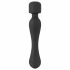 Vibratore Massaggiatore Ricaricabile CUPA Wand 2in1 con Funzione Riscaldante (Nero) 