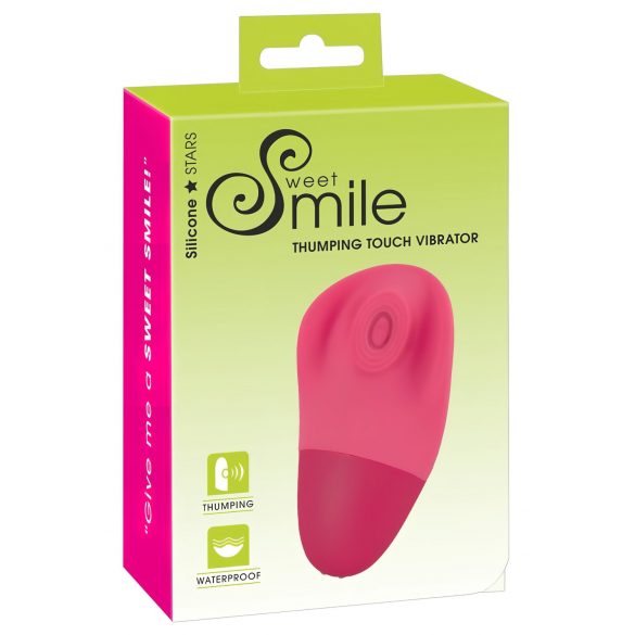 Tocco Pulsante SMILE - Vibratore per Clitoride a Ricarica (rosa) 