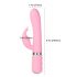 Vibratore Ricaricabile Pillow Talk Lively con Stimolatore Clitorideo a Forma di Tulipano (Rosa) 