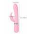 Vibratore Ricaricabile Pillow Talk Lively con Stimolatore Clitorideo a Forma di Tulipano (Rosa) 